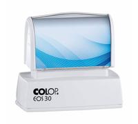 Timbro personalizzato Colop eos 30 - 18x51 - 5 righe di testo autoinchiostrante
