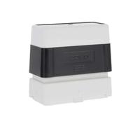 Timbro Personalizzato - Timbri Personalizzati Autoinchiostrante - Facilmente Personalizzabile con Testo, Logo, Immagine - Ideale per Aziende, Scuole, Uffici - 3 Dimensioni Disponibili (60x22 mm)