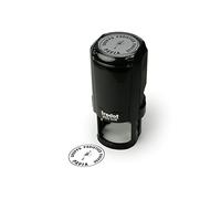 Timbro Personalizzato, Timbri Personalizzati, Testo e/o Logo | Tondo Ø 30 mm | Timbro Personalizzabile | Templates grafici pronti per Ex Libris, Inviti Matrimonio, Albi Professionali, Biblioteche