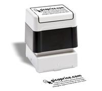 Timbro Personalizzato, Vari formati, con possibilità di inserire logo, immagine. Crealo tramite il tasto personalizza ora (14 x 38) Nero