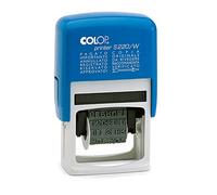 Timbro Polinomio Autoinchiostrante S220/W Colop - 4 mm - 12 Diciture