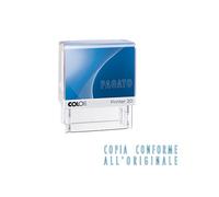COLOP timbro printer 20 / l0139 copia conforme all'originale colop