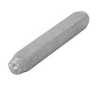 Timbro punzone a forma di stella in acciaio CR-V, 6mm larghezza 2.5 '' lunghezza punzone timbro, timbro in pelle plastica metallo punzone, gioielli metallo stampaggio strumento fai da te