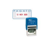 Timbro Datario Autoinchiostrante con Testo S260/L2 Colop - S260L2.BLS (Pagato)