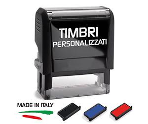 Timbro Shiny Printer - 22 x 58 mm - Timbro Autoinchiostrante - possibilità di personalizzazione - Modello: S-854