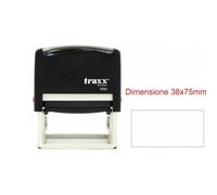 Timbro Traxx 9026 misura 38X75mm autoinchiostrante personalizzato Timbro persona