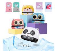 Timbro Vestiti Bambini Asilo, Easycosy Timbro Personalizzato Impermeabile, Timbri Nome Personalizzati per Vestiti, Libri e Oggetti, 40+ Modelli e 5 Stili