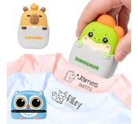 Timbro Vestiti Bambini Asilo, Easycosy Timbro Personalizzato Impermeabile, Timbri Nome Personalizzati per Vestiti, Libri e Oggetti, 40+ Modelli e 5 Stili