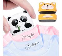 Timbro Vestiti Bambini Asilo, Easycosy Timbro Personalizzato Impermeabile, Timbri Nome Personalizzati per Vestiti, Libri e Oggetti, 40+ Modelli e 5 Stili