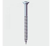 Timco 10112CWZB - Pz2 doppia vite di legno csk bzp - argento