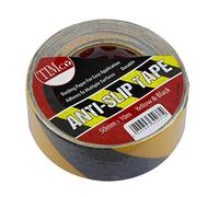 TIMCO ASTSTRIPE - Nastro anti-scivolo, nero/giallo