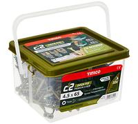 TIMCO C2 - Vite per decking TX20 CSK GRN, 4,5 x 65 mm, confezione da 250