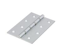 Timco -Cerniere Doppio Acciaio Lavato -Ottone - Cromo Satinato - 102 x 67 - 2 Pz