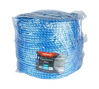 TIMCO - Corda in polipropilene blu su avvolgitore, 12 mm x 220 m