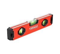 TIMCO - Livella a bolla d'aria in alluminio (dimensioni 225 mm - 1 ciascuna)
