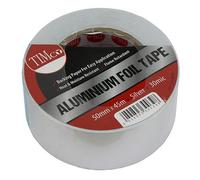 Timco - Nastro in foglio di alluminio (dimensioni 45 m x 50 mm - 1 ciascuno)