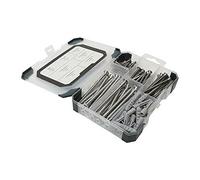 TIMCO TRAY280 Viti, Plug & Drill Bit A2 vassoio in acciaio inox - 261 pz Vassoio misto