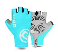 Timcryxient 1 Paio Mezzi Guanti Bici Handware Accessori Jogging Guanti Ciclismo Guanti Multiuso Antiscivolo Pad Forniture Bici Azzurro S