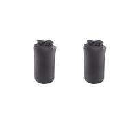 Timcryxient 2 set 6L impermeabile roll top compressione borsa Dry Sack per campeggio galleggiante nero