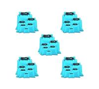 Timcryxient 6 sacchetti impermeabili leggeri dal design unico, accessori per kayak, accessori per rafting, canottaggio e campeggio, blu cielo, Set da 5 (celeste), as description