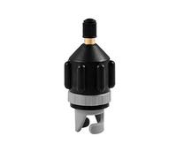 Timcryxient Adattatore valvola aria professionale gonfiabile barca parte di conversione spina resistente all'usura convertitore pompa connettore componente nero