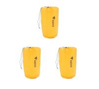 Timcryxient Borsa impermeabile con coulisse per riporre oggetti e oggetti all'aperto, da viaggio, verde fagiolo, S, Set da 3 (arancione M), as described