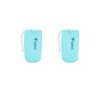 Timcryxient Borsa impermeabile con coulisse per riporre oggetti e oggetti all'aperto, da viaggio, verde fagiolo, S, Set da 2 (blu cielo M), as described