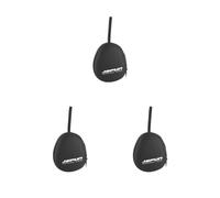 Timcryxient Borsa per mulinello da pesca, impermeabile, in nylon, per baitcasting, mulinello da spinning, Set da 3 (multicolore), as description