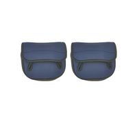 Timcryxient Custodia impermeabile per mulinello da pesca a mosca in neoprene per baitcasting S Black Long Shot, Set da 2 (tipo M Blue Notch), MULTI, come descrizione