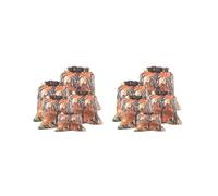 Timcryxient Dry Bags - Sacco impermeabile multicolore, barriera contro l'umidità, tasca regolabile, gancio per cinghia per esterni, per canottaggio, campeggio, nuoto, cielo blu, Set da 2 (Dry Leaf