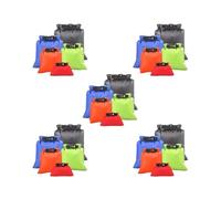 Timcryxient Impermeabile Dry Sack Viaggio Holding Sacchi Uso Esterno Kayak Drifting Camping Pack Bag Storage Holder Organizer Pouch Pouch Tipo 3, Set da 5 (tipo 10), Type 10
