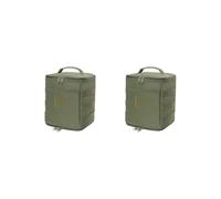 Timcryxient Sacchetto di stoccaggio del serbatoio del gas Borsa della lanterna di campeggio portatile per cucinare escursionismo all'aperto verde, Set da 2 (verde), 24 cmx18 cmx18 cm