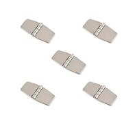 Timcryxient Set di 5 cerniere in acciaio inox 316 con cerniera per barca, yacht, camper