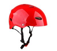 Timcryxient Sport acquatici Casco di sicurezza per Wakeboard Kayak Canoa Barca Surf L Rosso
