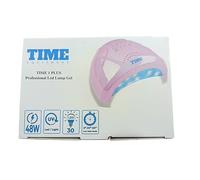 TIME 1 PLUS Lampada LED Professionale per Gel, 48W, 30 LED UV, Timer 3 Modalità, per Salone di Bellezza e Centri Estetici