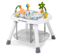 Time Followers® Centro attività per bambini, tavolo da gioco in piedi a 3 stadi a 4 modalità, essenziale per bambini, exersaucer, jumper e buttafuori, design ispirato ai giocattoli Montessori dai 6
