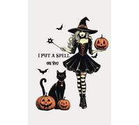 Time For Spells Witches: A5|200 lined pages with left-hand margins notebook|fully bound|Witches Notebook range|7 of 8 in range