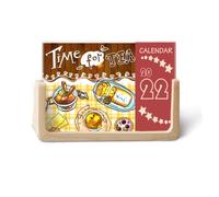 Time for tea Biscuits Chocolate Calendario da scrivania 2022, 12 mesi