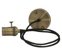 TIME LED - Lampada a Sospensione Antik, Bronzo Satinato Liscio, E27