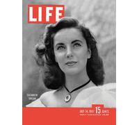 Time Life, Poster con Stampa Artistica, Motivo: Copertina Life Magazine, Elizabeth Taylor, 60 x 80 cm