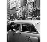 Time Life-Poster di Audrey Hepburn, Taxi Canvas Prints, Poliestere, Multicolore, 40 x 50 cm