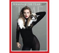 TIME Magazine 2023 Person of the Year: Taylor Swift - Cover 3 feat. Benjamin Button: , issue dated 25th December 2023, Europe Edition.
