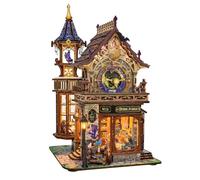 Time Magic Workshop, puzzle 3D in miniatura in legno per adulti, kit fai da te, decorazione creativa per la casa e regalo (365 pezzi)