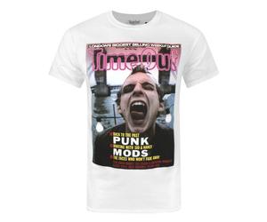 Time Out - Punk Face - Maglietta a maniche corte - Uomo (NS4075)