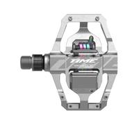 Time Pedal Speciale 10 Large MTB Pedals, Including Atac Standard Cleats Raw Alum