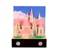 Time Piece Calendar 2026, Roman Colosseum Calendar, 3D Paper Carving Art Memo Pad with DIY Tear Away Page for Office Desk Decor Home Decoration Holiday (St. Martin's Church)