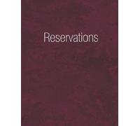 Time Planner For Restaurants Reservations (Tascabile)