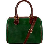 Time Resistance Borsa Tracolla Donna in Vera Pelle Realizzata a Mano - Pratica Borsa a Tracolla Donna Made in Italy - Borsa Tote