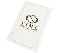 Time Resistance Quaderno con copertina rigida a righe, per diario A5 ricaricabile