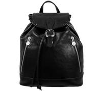 Time Resistance Zaino in Pelle Donna Fatto a Mano in Italia da Esperti Artigiani - Zaino Donna in Pelle Vera con Spallacci Regolabili e Tasca per Tablet - Morbido e Compatto